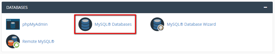 MySQL Databases